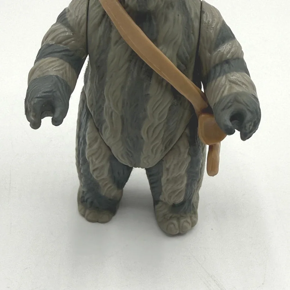 Vintage 1984 Star Wars‎ Kenner Teebo Ewok Action Figure with Hood and Satchel